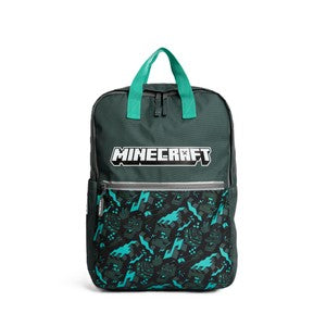 M&S Kids Minecraft School Backpack, Grey