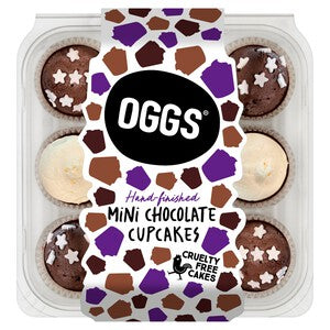OGGS Mini Chocolate Cupcakes