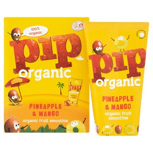 Pip Organic Pineapple & Mango Smoothie Cartons