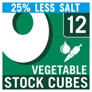 Oxo 12 Reduced Salt Vegetable Stock Cubes