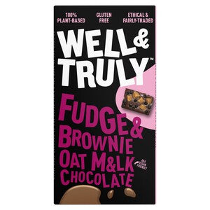 Well&Truly Fudge & Brownie Oat M&lk Chocolate