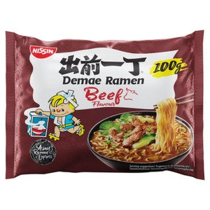 Nissin Demae Ramen Beef Noodles