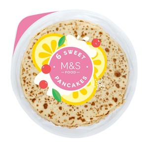 M&S 6 Sweet Pancakes