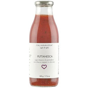 Italianavera Puttanesca Olive & Caper Pasta Sauce
