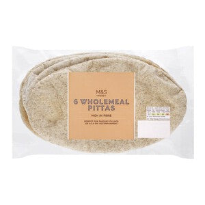 M&S Wholemeal Pittas