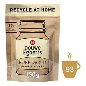 Douwe Egberts Pure Gold Instant Coffee Refill