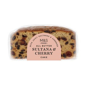 M&S Sultana & Glace Cherry Cake
