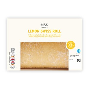 M&S Lemon Swiss Roll