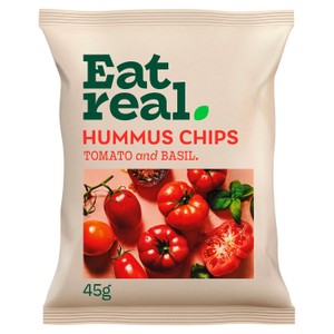 Eat Real Hummus Tomato & Basil Chips