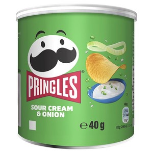 Pringles Sour Cream & Onion Crisps Can