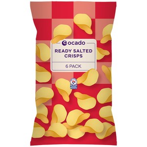 Ocado Ready Salted Crisps Multipack