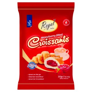 Regal Strawberry Filled Croissants