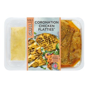 M&S Coronation Chicken Flatties
