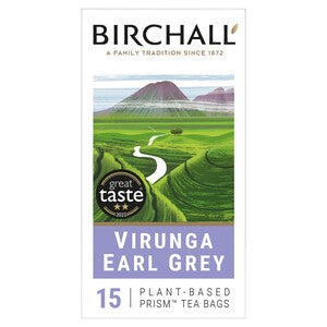 Birchall Virunga Earl Grey - 15 Prism Tea Bags