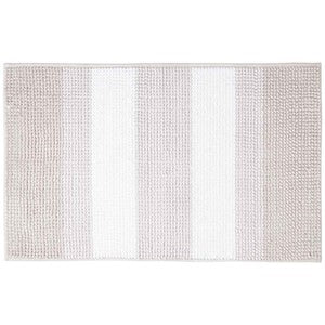 M&S Collection Bobble Striped Bath Mat, Natural