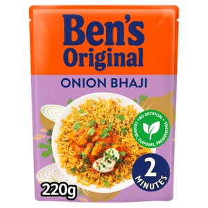 Ben's Original Indian Onion Bhaji Microwave Rice