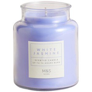 M&S White Jasmine Jar Candle