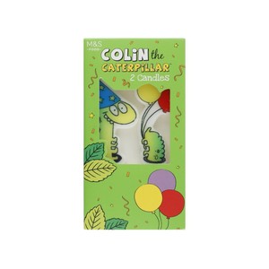 M&S Colin the Caterpillar Shaped Candles