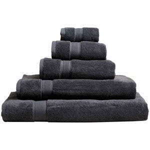 M&S Super Soft Pure Cotton Face Towels, Slate