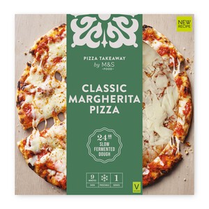 M&S Classic Margherita Woodfired & Stonebaked Pizza
