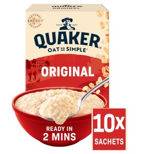 Quaker Oat So Simple Original Porridge Sachets Cereal