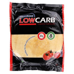 Carbzone LowCarb Tomato Tortillas Pack of 8