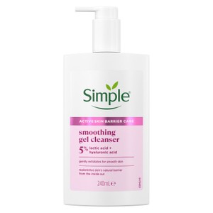 Simple Healthy Skin Barrier Smoothing Gel Cleanser