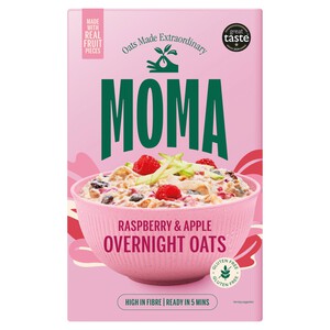 MOMA Raspberry & Apple Overnight Oats Gluten Free