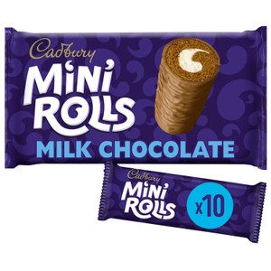 Cadbury Mini Rolls Milk Chocolate Family Size