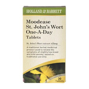 Holland & Barrett Moodease St. John's Wort One-A-Day 30 425mg