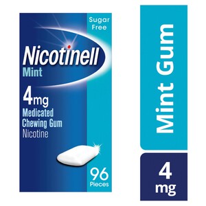Nicotinell Nicotine Gum Stop Smoking Aid Mint 4mg