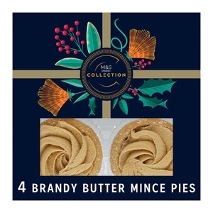 M&S Collection Brandy Butter Mince Pies