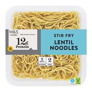 M&S High Protein Lentil Noodles with Turmeric