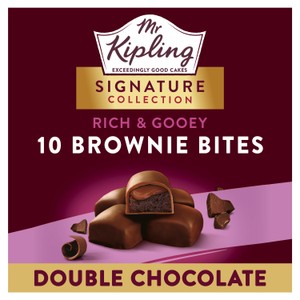 Mr Kipling Signature Double Choc Brownie Bites