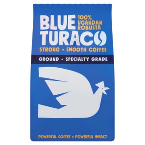 Blue Turaco Coffee Ground 100% Specialty Ugandan Robusta