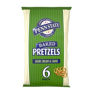 Penn State Sour Cream & Chive Multipack Pretzels 6 Pack
