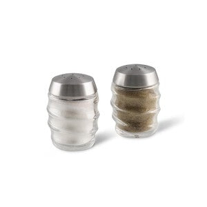 Cole & Mason Bray Salt & Pepper Glass Shakers, 70mm