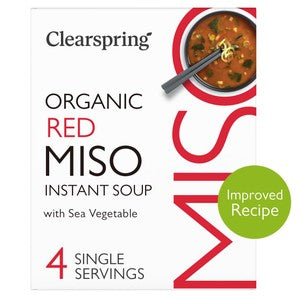 Clearspring Organic Japanese Instant Miso Soup with Sea Vegetables