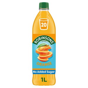 Robinsons Single Strength Orange No Added Sugar