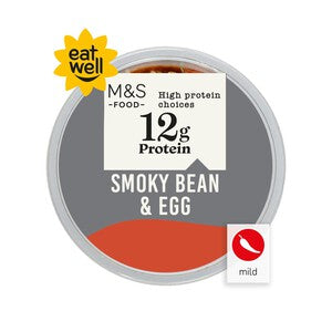 M&S Smokey Bean & Egg Protein Pot