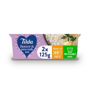 Tilda Pots Butter and Sea Salt Jasmine Rice