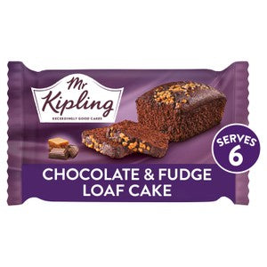 Mr Kipling Indulgent Loaf Cake Chocolate & Fudge