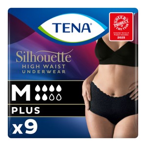 TENA Silhouette Incontinence Pants Black M