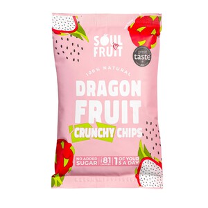 Soul Fruit Freeze Dried Dragon Fruit Crisps