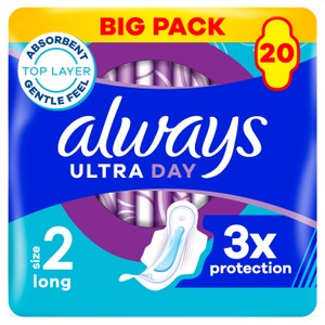 Always Sanitary Towels Ultra Long (Size 2) Wings