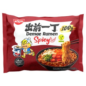 Nissin Demae Ramen Spicy Noodles