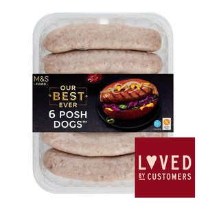 M&S Our Best Ever 6 Posh Dogs