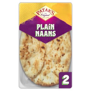 Patak's Plain Naan Breads