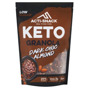 Acti-Snack Keto Dark Choc Almond Granola