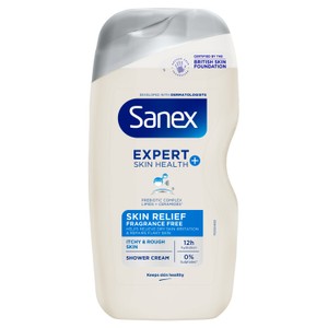 Sanex Expert Skin Health+ Skin Relief Shower Gel Body Wash